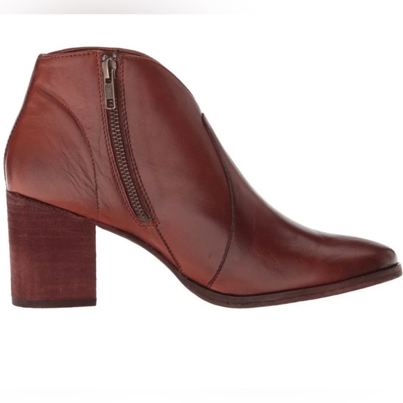 NEW WITHOUT BOX $298 FRYE WOMEN NORA ZIP SHORT CLASSIC SOFT BOTTIE- RED CLAY 10B - Picture 12 of 14